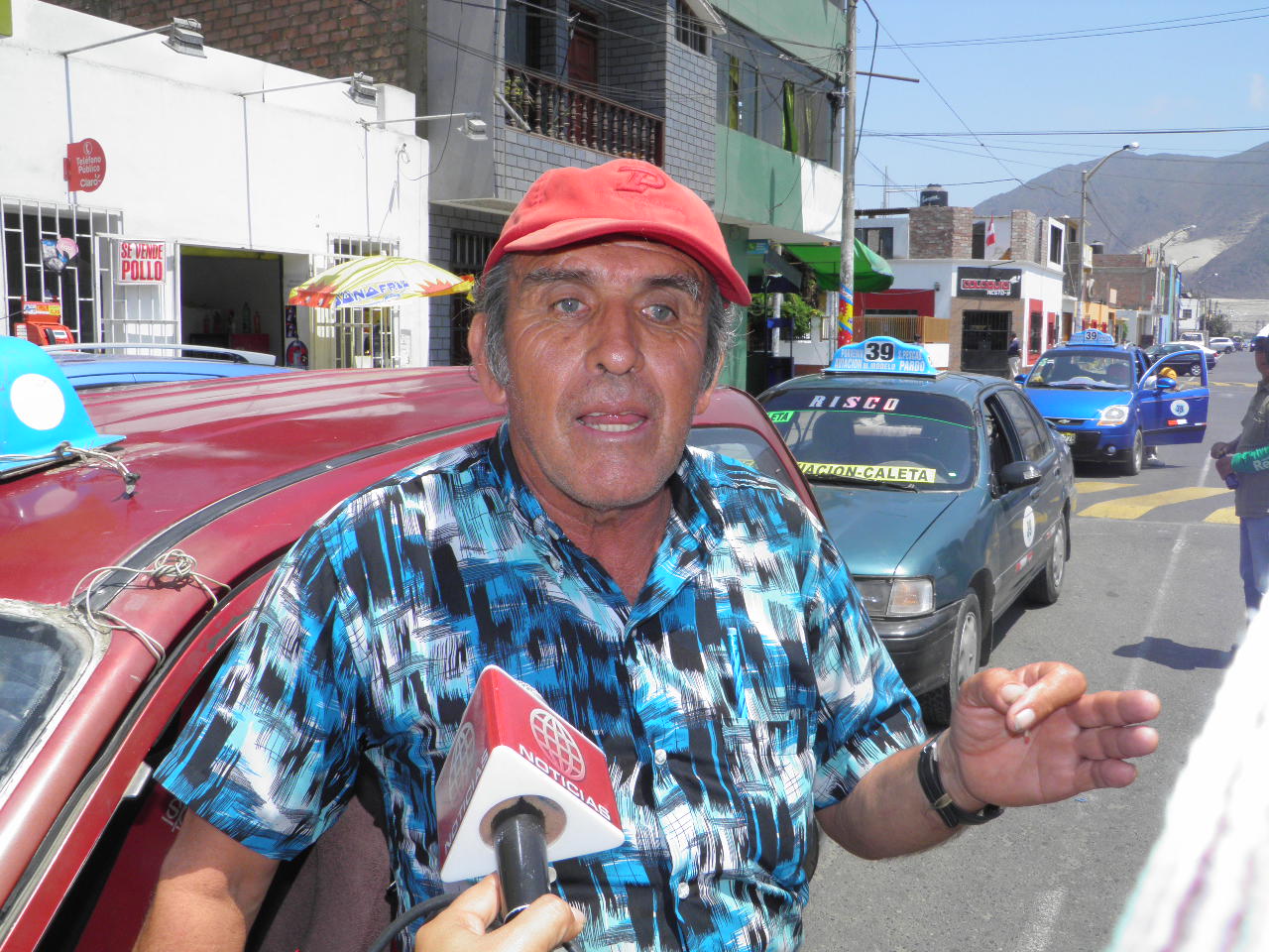 Chimbote: Colectiveros instalan su paradero informal en zona del casco urbano