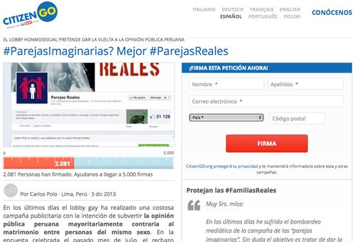 Buscan firmas para apoyar defensa del matrimonio y la familia natural