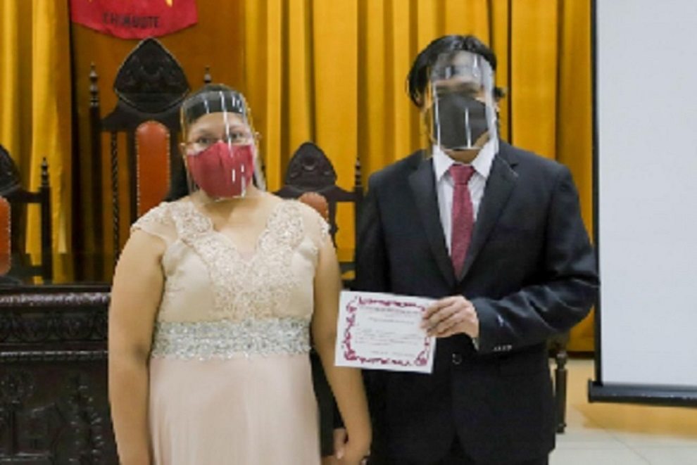 Chimbote: cinco parejas contraen matrimonio en plena pandemia, cumpliendo con protocolos sanitarios