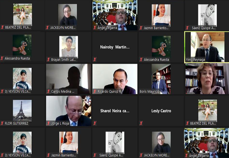 Estudiantes de UCV participan en el Role Play: Parlamento Universitario