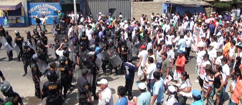 Paro total en Casma: 15 mil contra construcción del mega penal en Chankillo