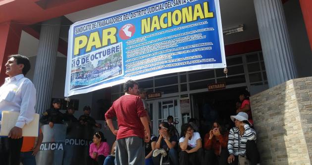 Casos emblemáticos no se verán afectados durante paro de trabajadores de la Corte del Santa