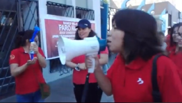 Trabajadores del Banco de la Nación en Chimbote acatan paro nacional de 24 horas