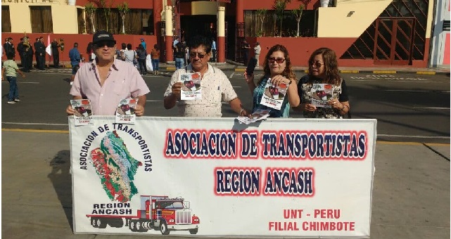 Transportistas de carga pesada acatarán paro de 24 horas en Chimbote contra cobro excesivo de peajes