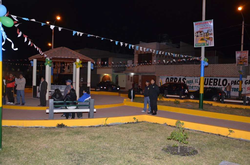   Parque “Los Jardines”de Garatea beneficia a 300 familias