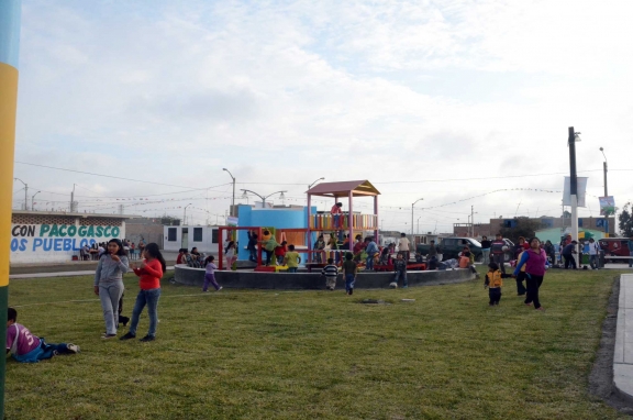 Constructora levanta observaciones en parque "Teresa de Calcuta"
