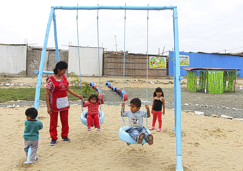 Nuevo Chimbote: UCV inauguró parque ecológico asentamiento humano Costa Blanca