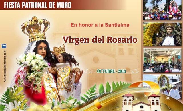 Moro inicia su fiesta patronal en homenaje a la Virgen del Rosario