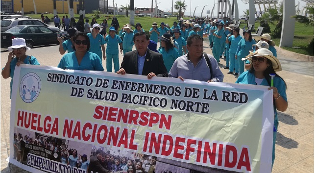 Enfermeros de Chimbote se sumarán a pasacalle nacional para visibilizar su labor