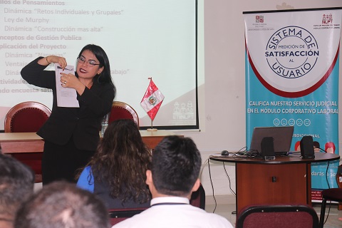 Jueces y servidores laborales iniciaron talleres de sensibilización sobre gestión del cambio