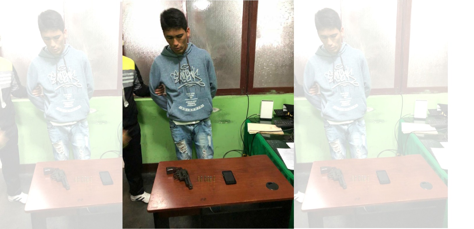 Chimbote: En “Laderas del Norte” intervienen a sujeto con arma de fuego y cartuchos