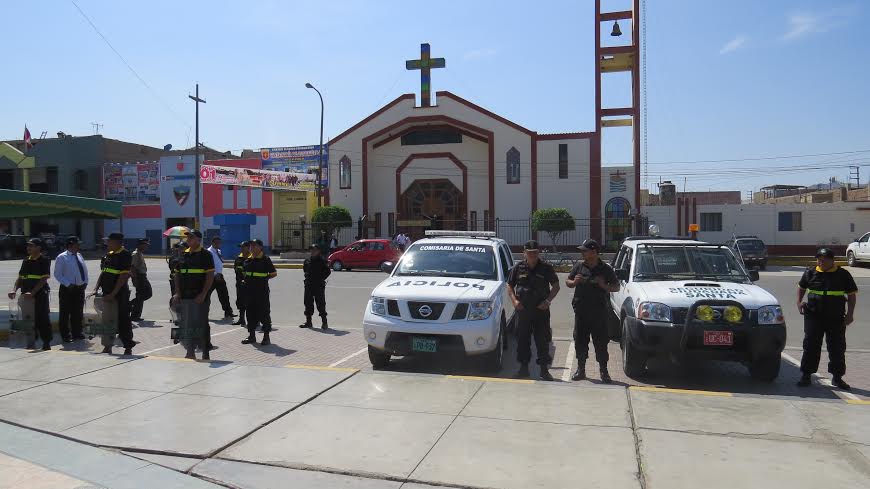  Policía Nacional y Seguridad Ciudadana inician patrullaje integrado en Santa y el valle