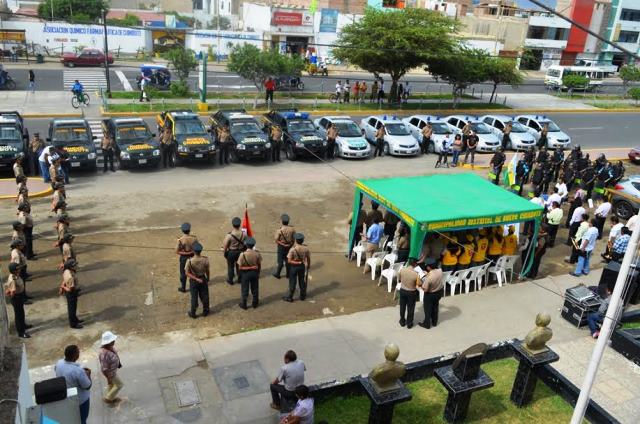 Nuevo Chimbote contará desde hoy con servicio de patrullaje integrado para combatir delincuencia