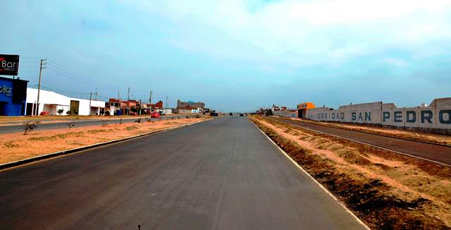 Ampliación de la avenida Pacífico muestra 45% de avance