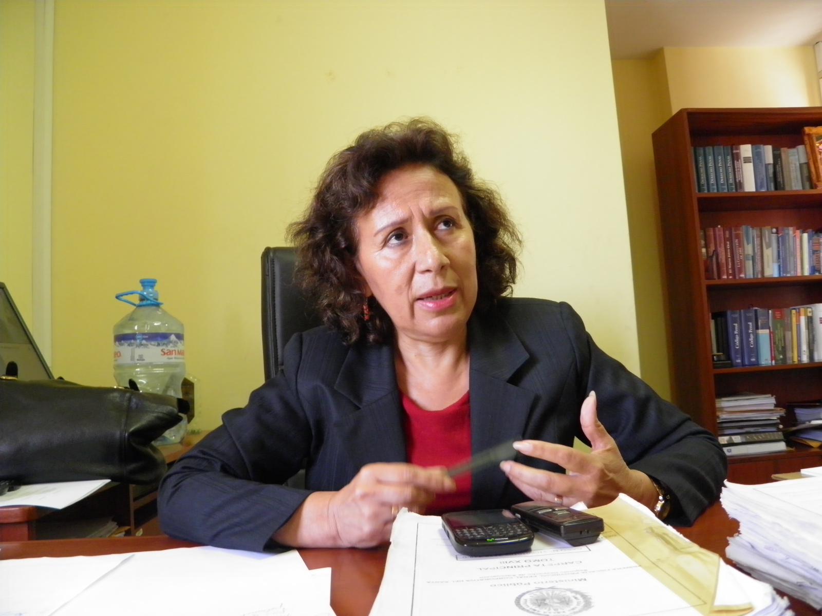 Nancy Moreno: “Sorprendieron a los vigilantes para ingresar un taxi y retirar a Waldo Ríos”