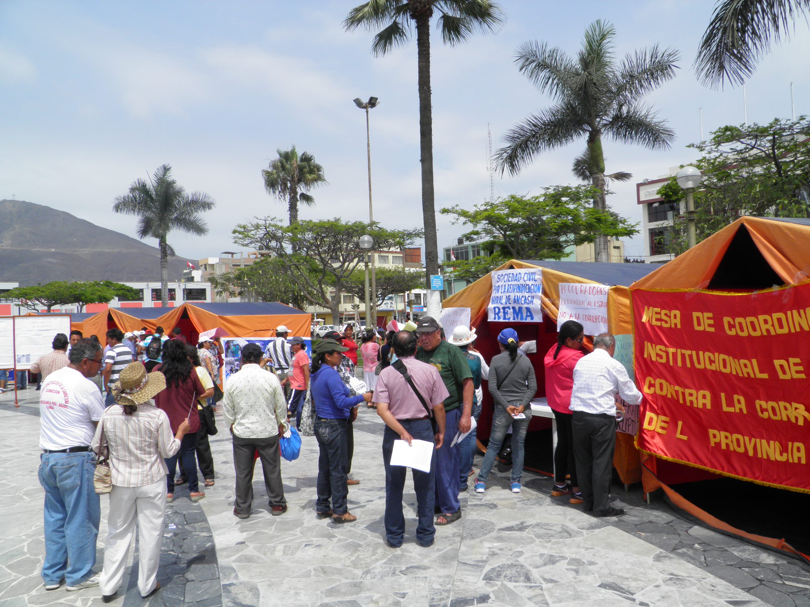 Chimbote: Realizan feria informativa en el Día de la Lucha contra la Corrupción 