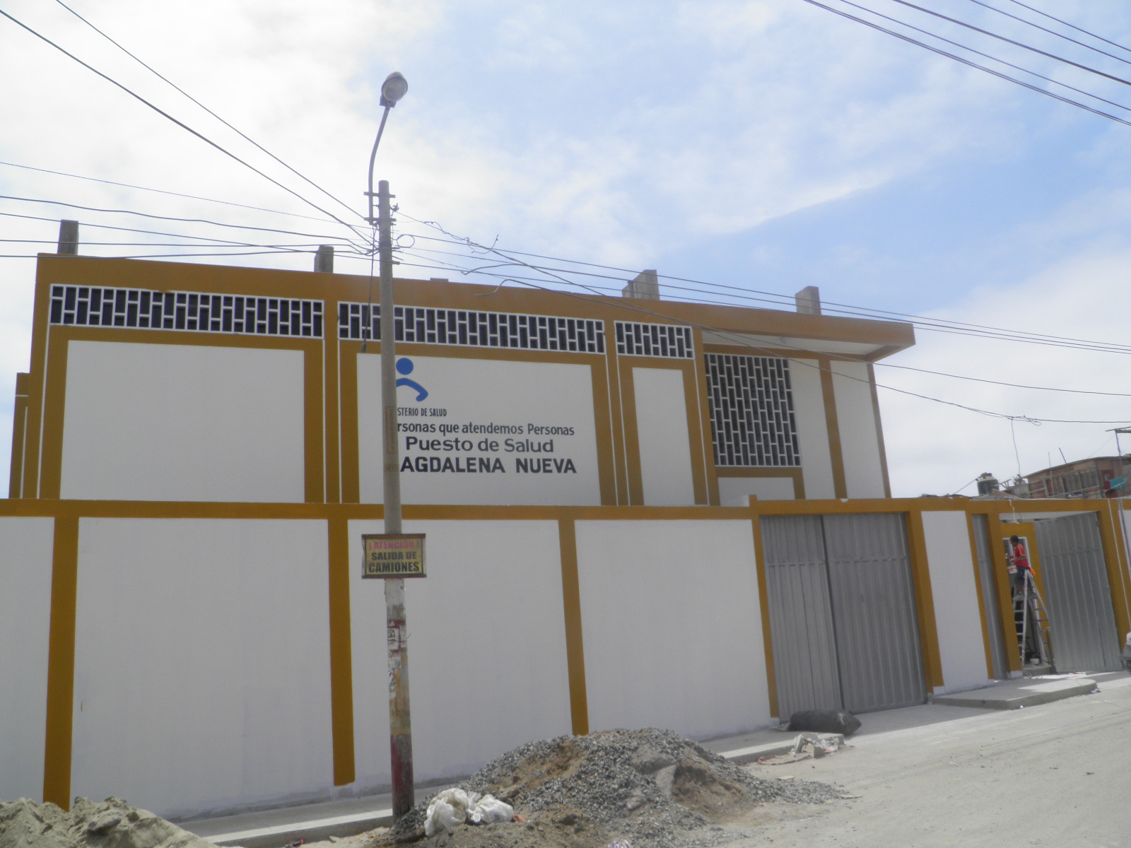 Este lunes inauguran posta de Magdalena y colegio en la Esperanza Baja