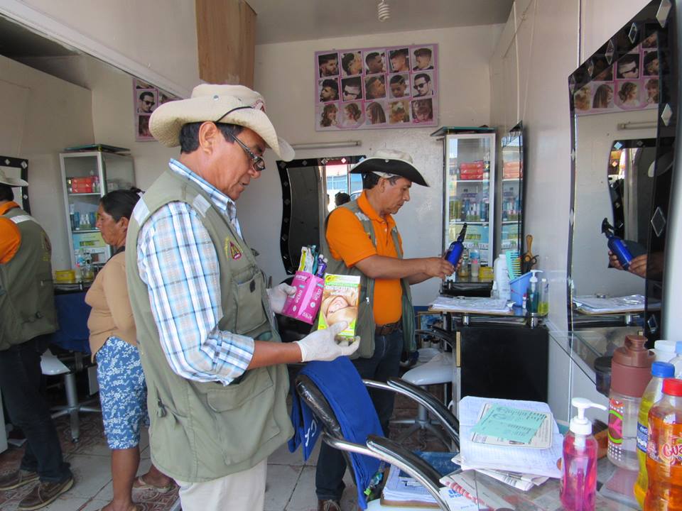 Chimbote: multan con 415 soles a peluquería e inspeccionan siete más por temas de salubridad
