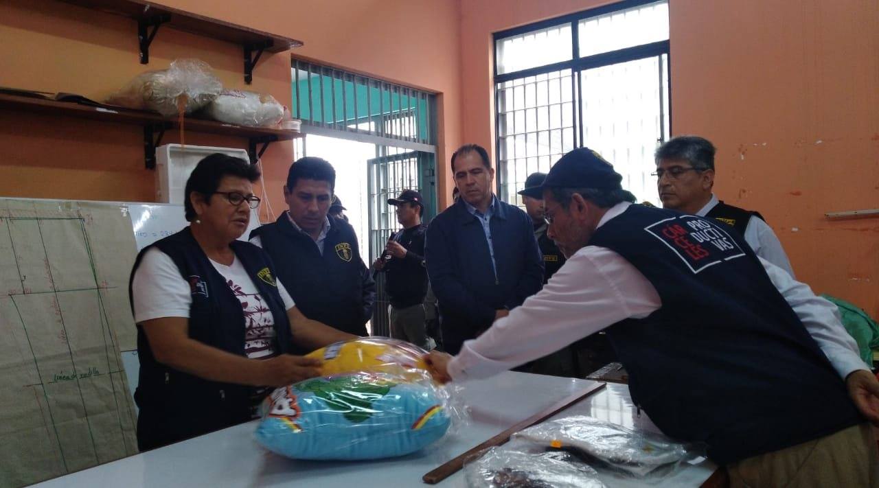 Chimbote: presidente del Inpe verifica situación del penal de Cambio Puente