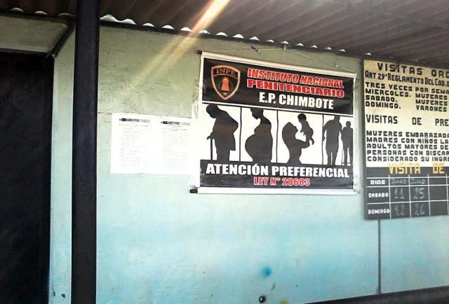 Defenspría del Pueblo detecta que penal de Chimbote no cumple con ley de atención preferencial