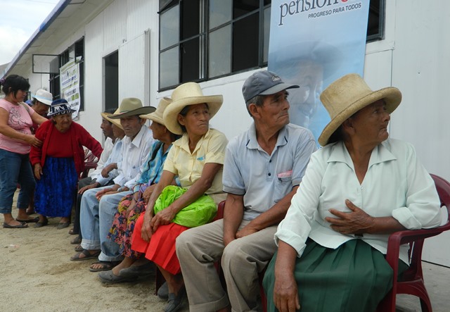 Moro:190 adultos mayores se benefician con Pensión 65