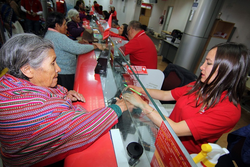 El 15 de diciembre habrá pago dominical exclusivo para usuarios de Pensión 65