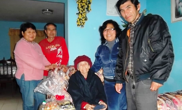 Ancash: ONP celebra Día del Adulto Mayor con pensionista de 100 años