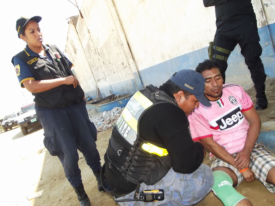 Chimbote: serenos encuentran a sujeto con síntomas de haber sido “pepeado”