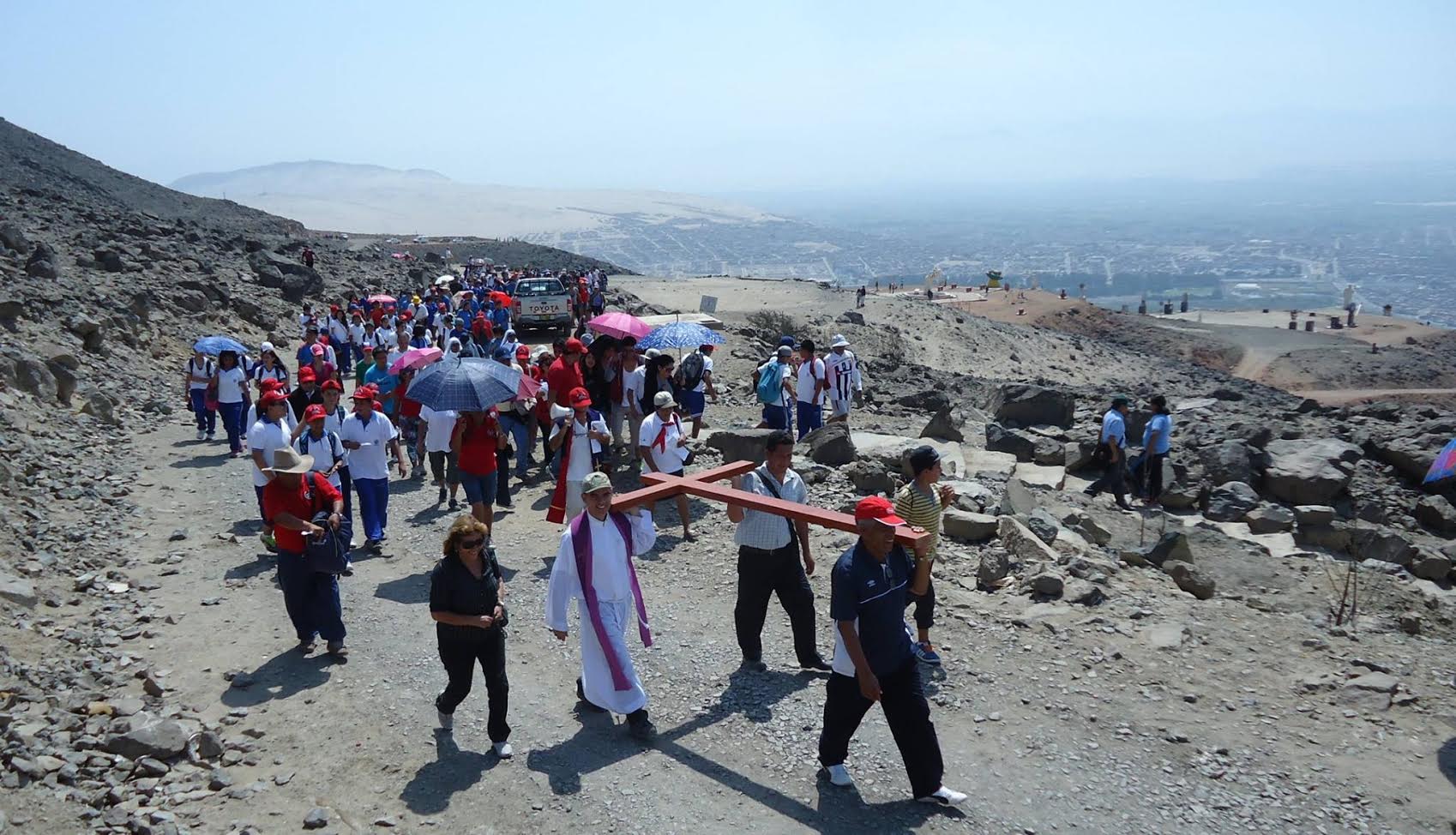 Peregrinación por Semana Santa al Cerro de la Juventud quedó suspendida