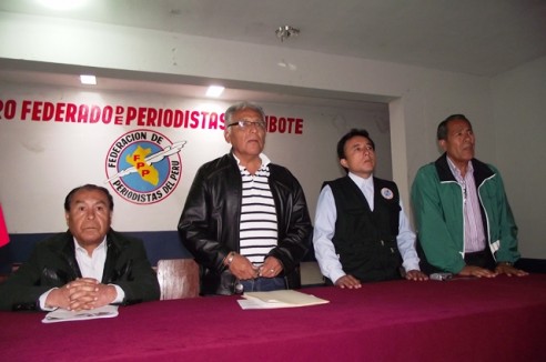 Periodistas declaran “persona no grata” a Presidente Regional de Áncash