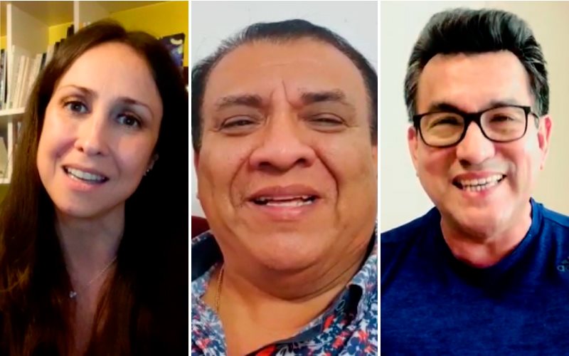 Personajes de la televisión llaman a la población mantenerse alerta frente al covid-19 