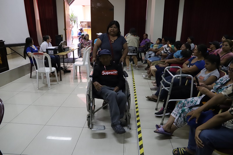 Chimbote: más de 50 personas con discapacidad fueron certificadas ante Omaped