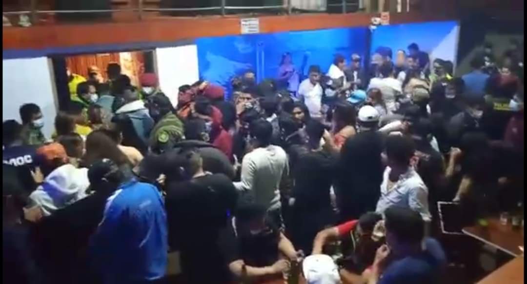 Chimbote: intervienen local con más de 150 personas pese a prohibición por estado de emergencia