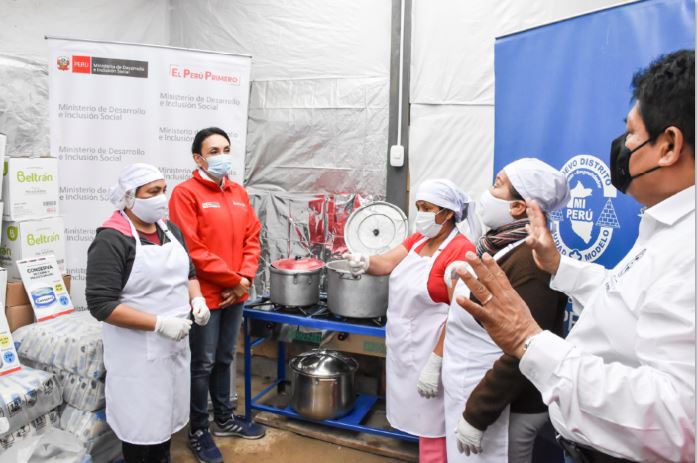 Más de 1 millón 300 mil personas vulnerables han recibido atención alimentaria del Midis