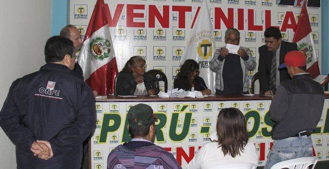 Perú Posible realizó elecciones internas con miras a congreso que elegirá a candidatos