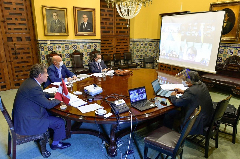 Perú y Colombia acuerdan crear el Comité Binacional Covid-19