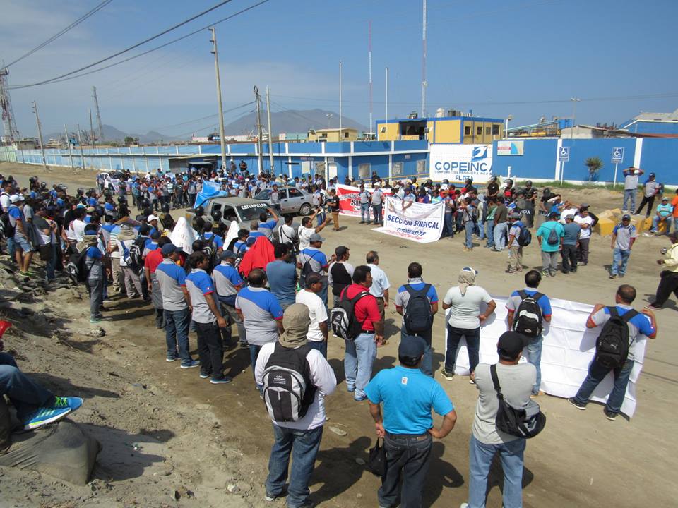 Chimbote: cientos de pescadores acatan paro de 48 horas por falta de atención a sus reclamos