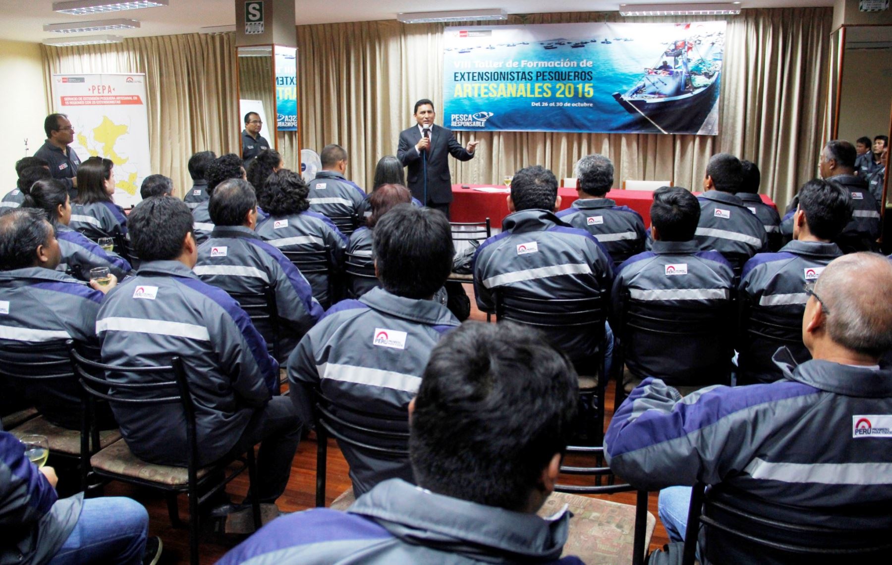 Capacitan a extensionistas pesqueros para preparar a pescadores artesanales ante El Niño