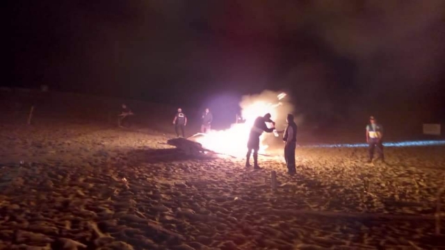 Chimbote: desalojan a personas que invadieron terrenos de Chinecas, cerca de la Vía de Evitamiento