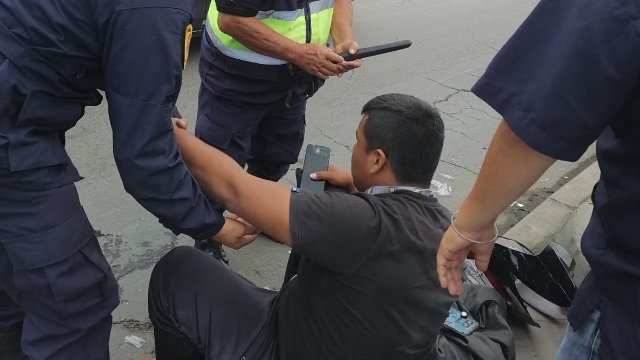 Chimbote: Motociclista resulta herido tras chocar con auto que se dio a la fuga