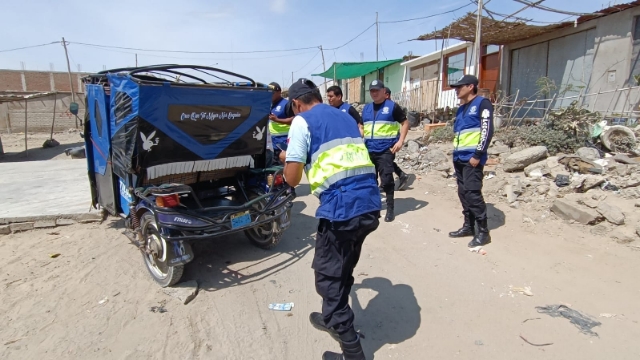 Nuevo Chimbote: serenos recuperan mototaxi robada en asentamiento humano 