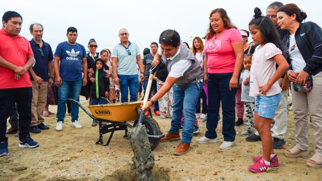 Nuevo Chimbote: inician construcción de parque biosaludable en Paseo del Mar