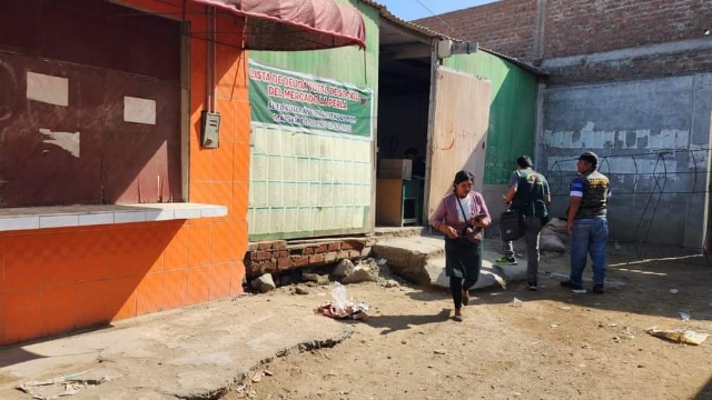 Multan a mercado La Perla con más de S/9 mil por instalaciones antihigiénicas 