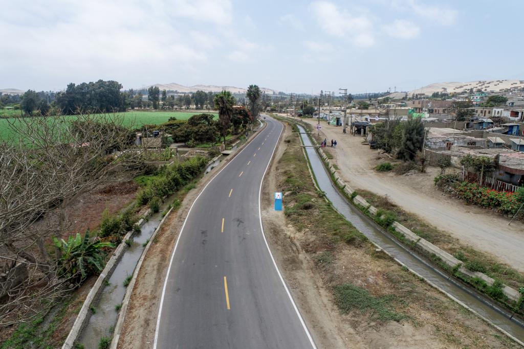 Nuevo Chimbote: inauguran asfaltado de vía desde la av. Anchoveta hasta el sector Tangay 