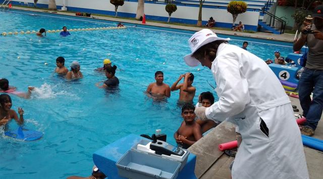 Vivero forestal de Chimbote cuenta con piscina olímpica saludable