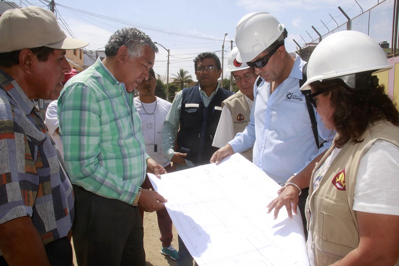 Chimbote: pobladores de “La Esperanza” tendrán pistas y veredas en su sector después de 72 años