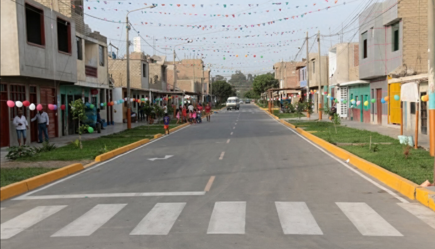 Chimbote: pistas mejoradas y nuevo complejo deportivo en La Unión
