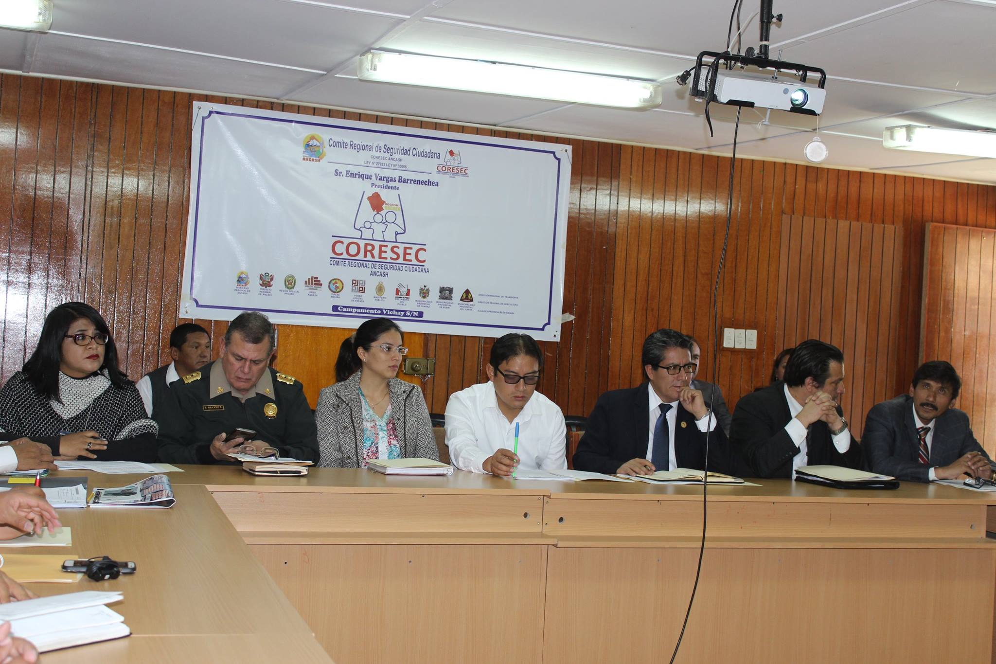 Ancash: aprueban Plan de Seguridad Ciudadana Regional 2017  