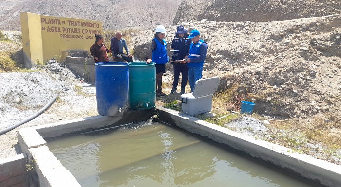 Evalúan plantas de tratamiento de agua usadas por centros poblados de Chimbote