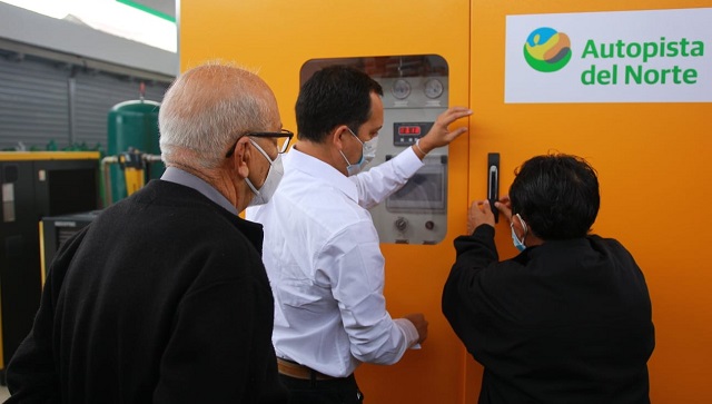 Planta de oxígeno medicinal donada por Aunor a la Diócesis de Chimbote lista para operar